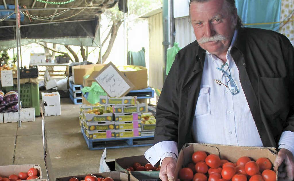John Thornton says local farmers need support to keep them above water. John Thornton says local farmers need support to keep them above water.